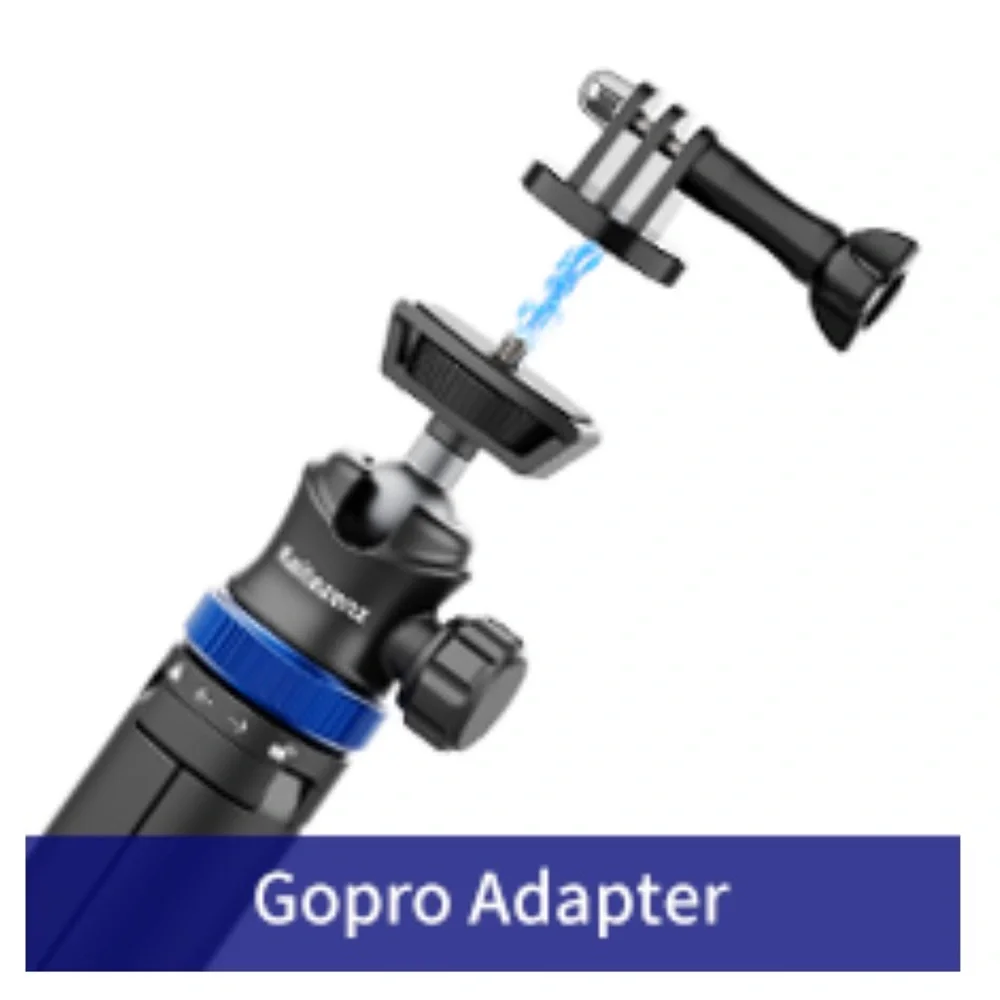 NEW! Lightweight Camera Tripod Stand for GoPro Selfie Stick 62